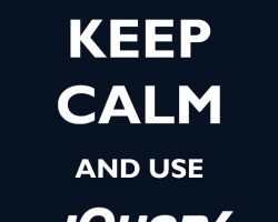 Keep Calm jQuery